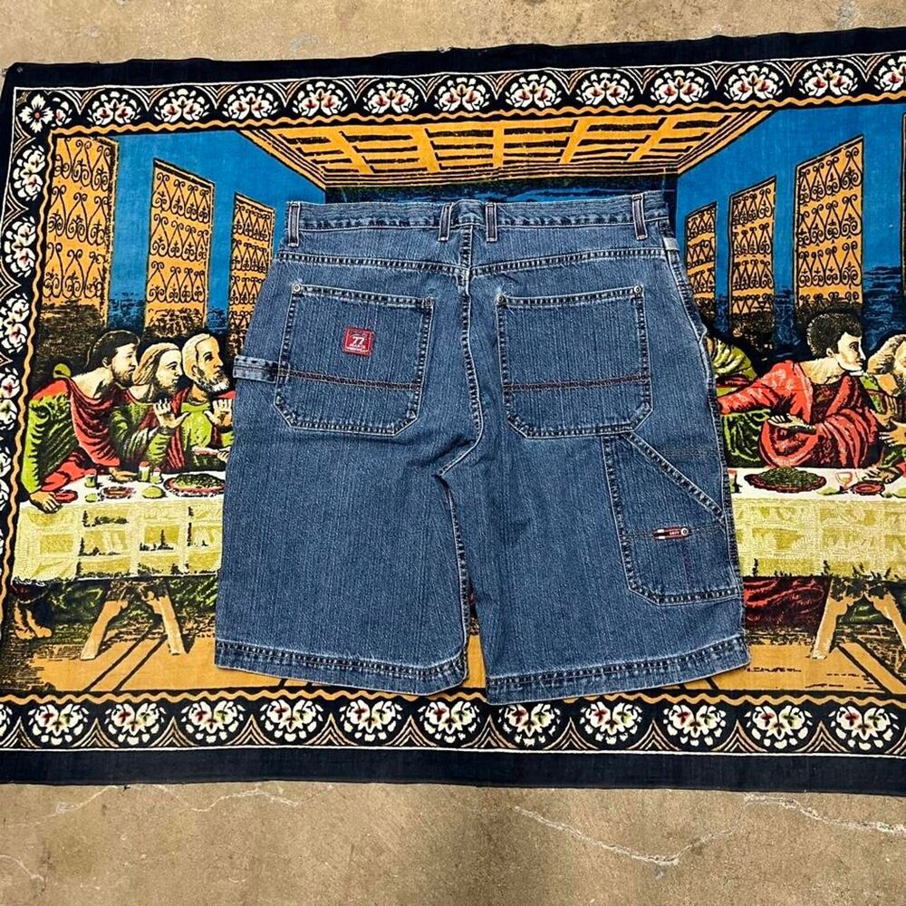 Bugle boy carpenter Jean shorts Size 38 11" inseam baggy jorts carhartt y2k